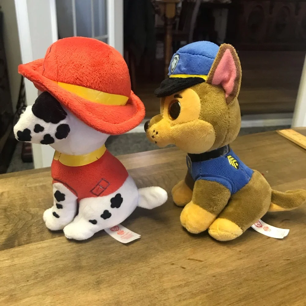 Ty Stuffed Animals Red and Blue‎ Set